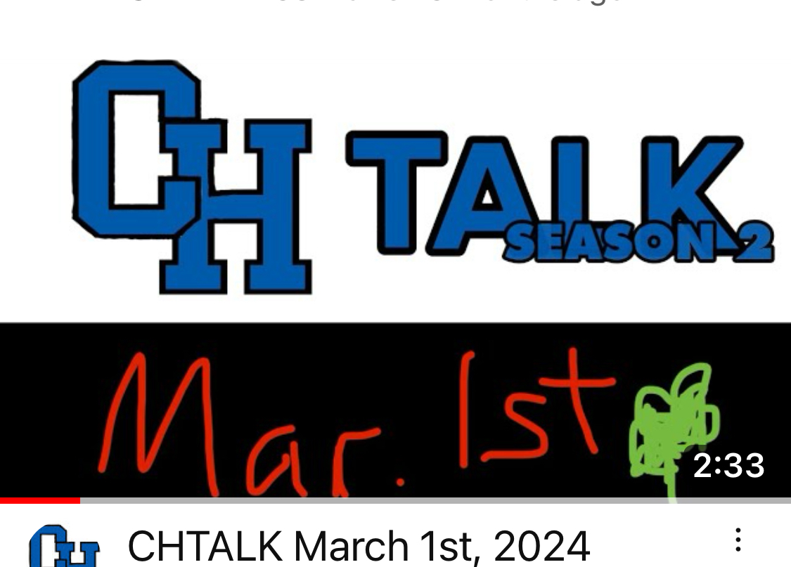 CHTalk for March 1, 2024