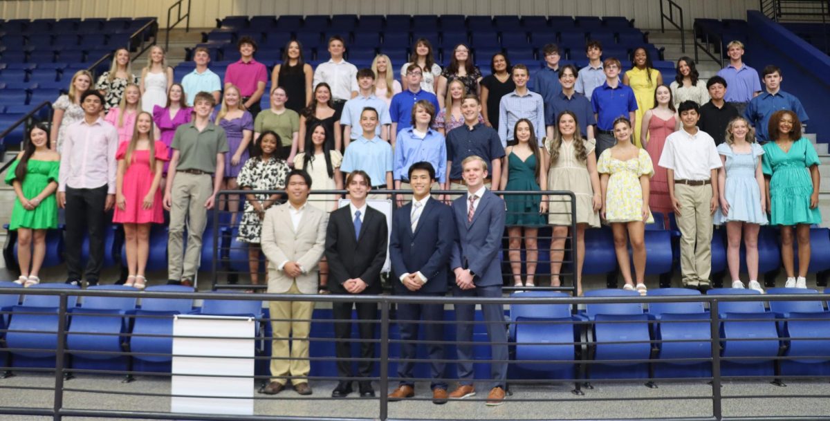 The Central Heights National Beta Club inducted new members.