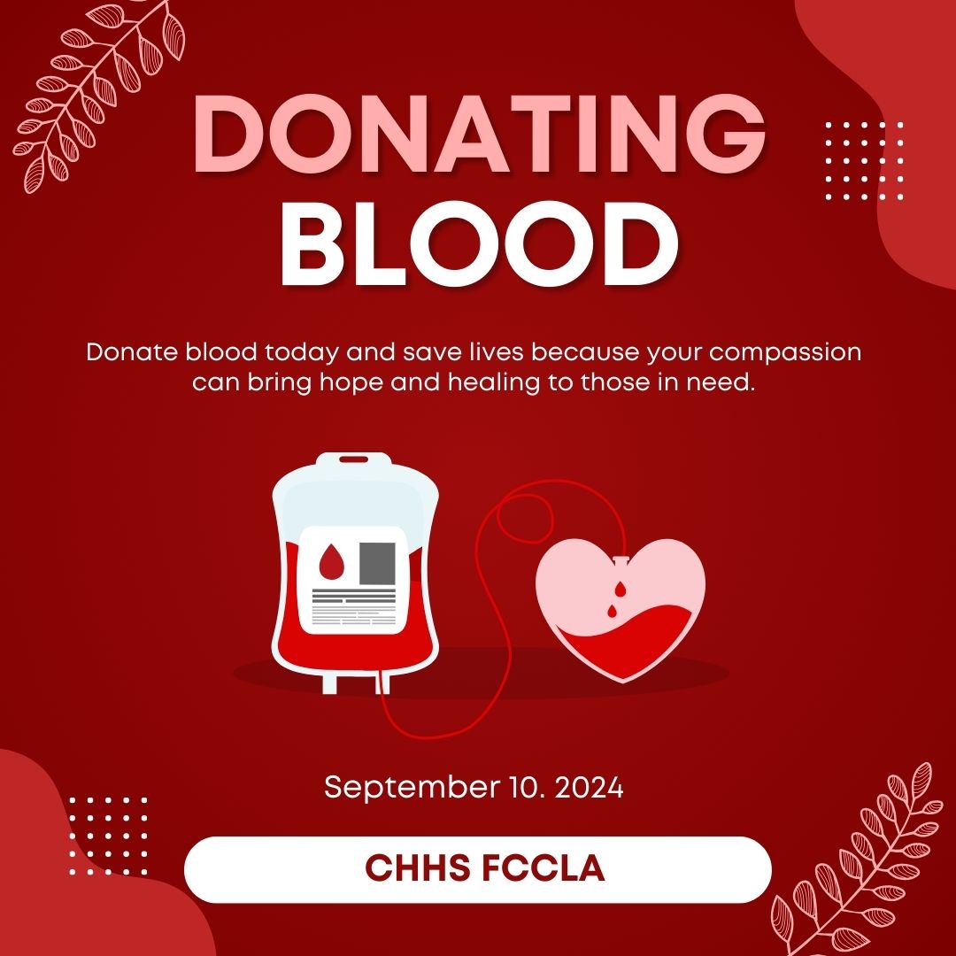 FCCLA to host blood drive on Sept. 10