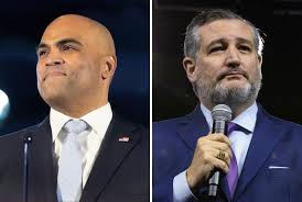 Cruz and Allred square off in Texas’s senate election.
