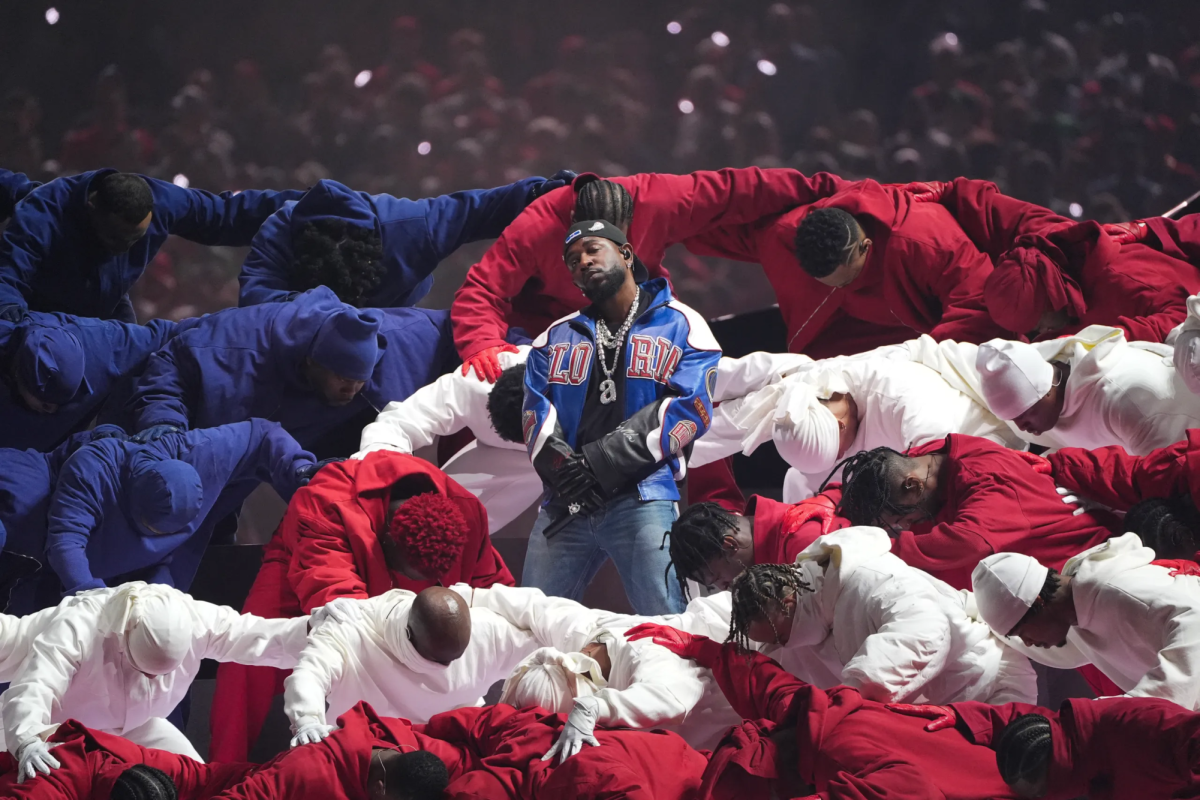 Kendrick Lamar's Superbowl half-time show has symbolic meaning.