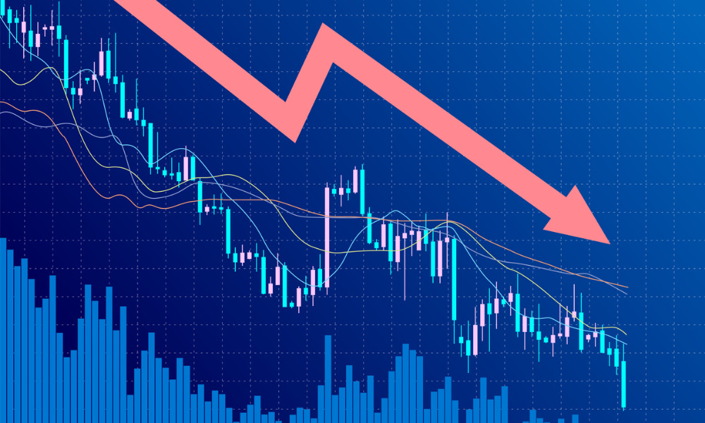 Tech stocks lead to decline.