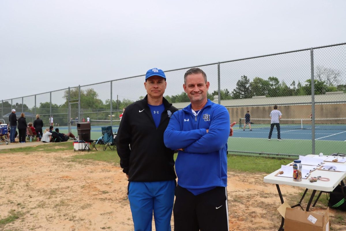 Tennis coaches Jon McClain and John VanDover are excited about the new season.