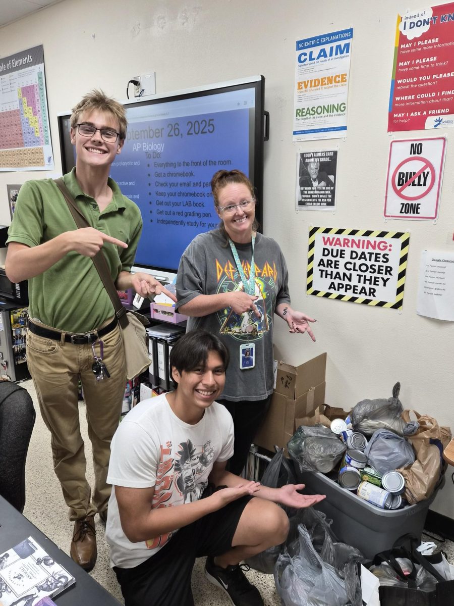 StuCo collects cans for Farm Bureau's food drive