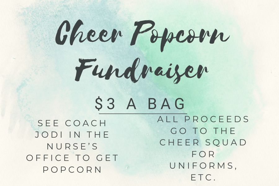 Popcorn  for sale!